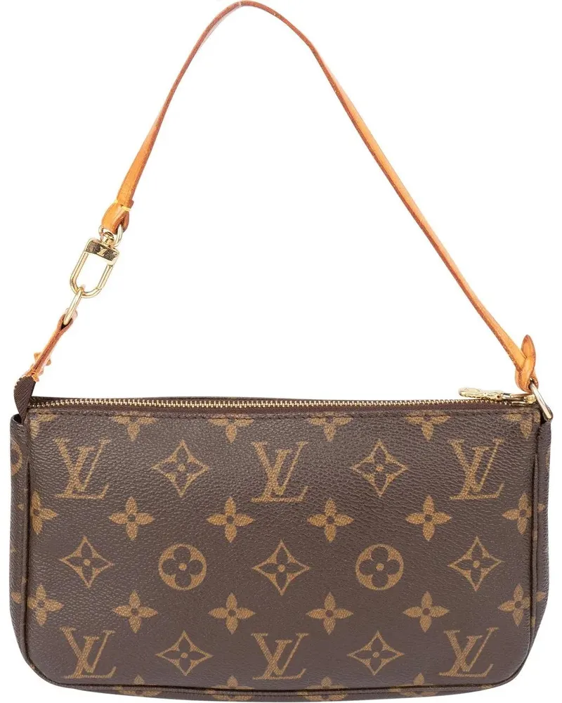 Louis Vuitton Crossbody Bags  Canvas Monogram Pochette Accessoire braun Braun