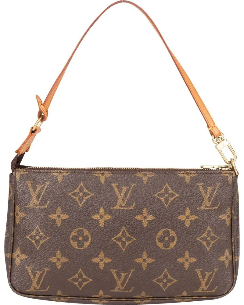 Louis Vuitton Crossbody Bags  Canvas Monogram Pochette Accessoire bunt Bunt
