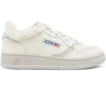 Low-Top Sneaker Faux-Fur Medalist Sneakers weiß