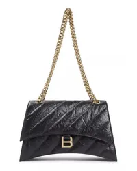 Balenciaga Shopper Crush Chain M Bag Schwarz