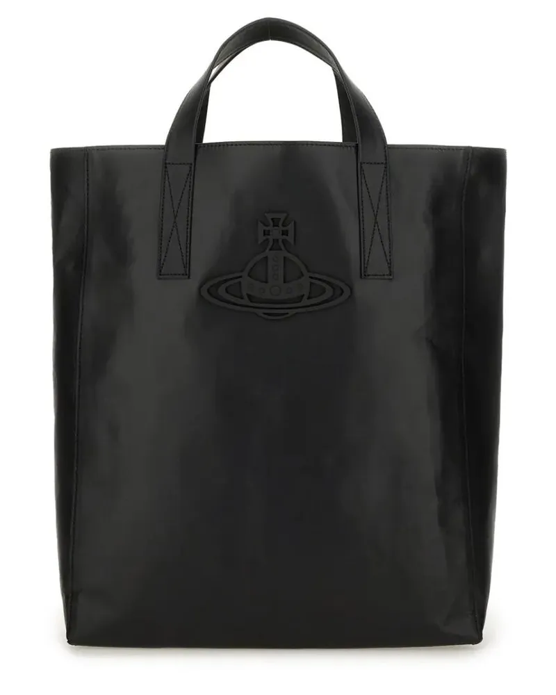 Vivienne Westwood Shopper & Totes Medium "Sarah" Tote Bag schwarz Schwarz