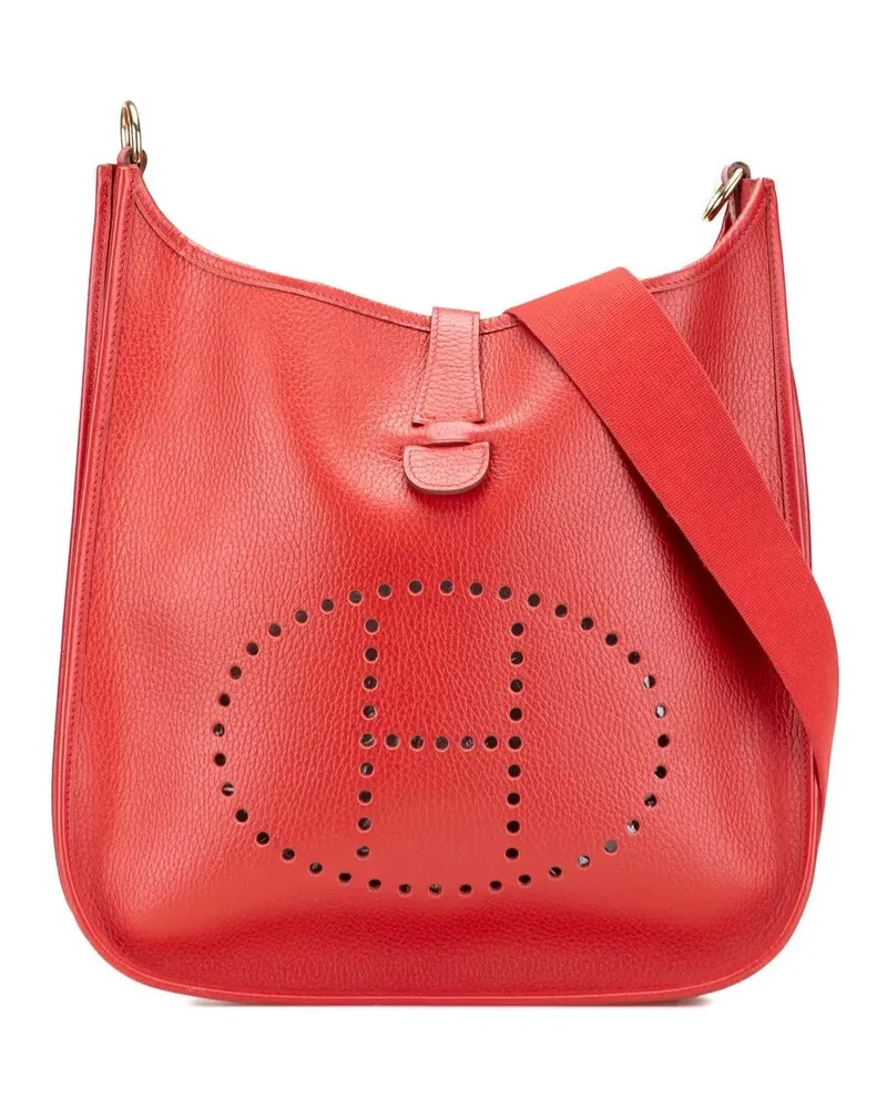 Hermès Hobo Bags Clemence Evelyne I 33 rot Rot