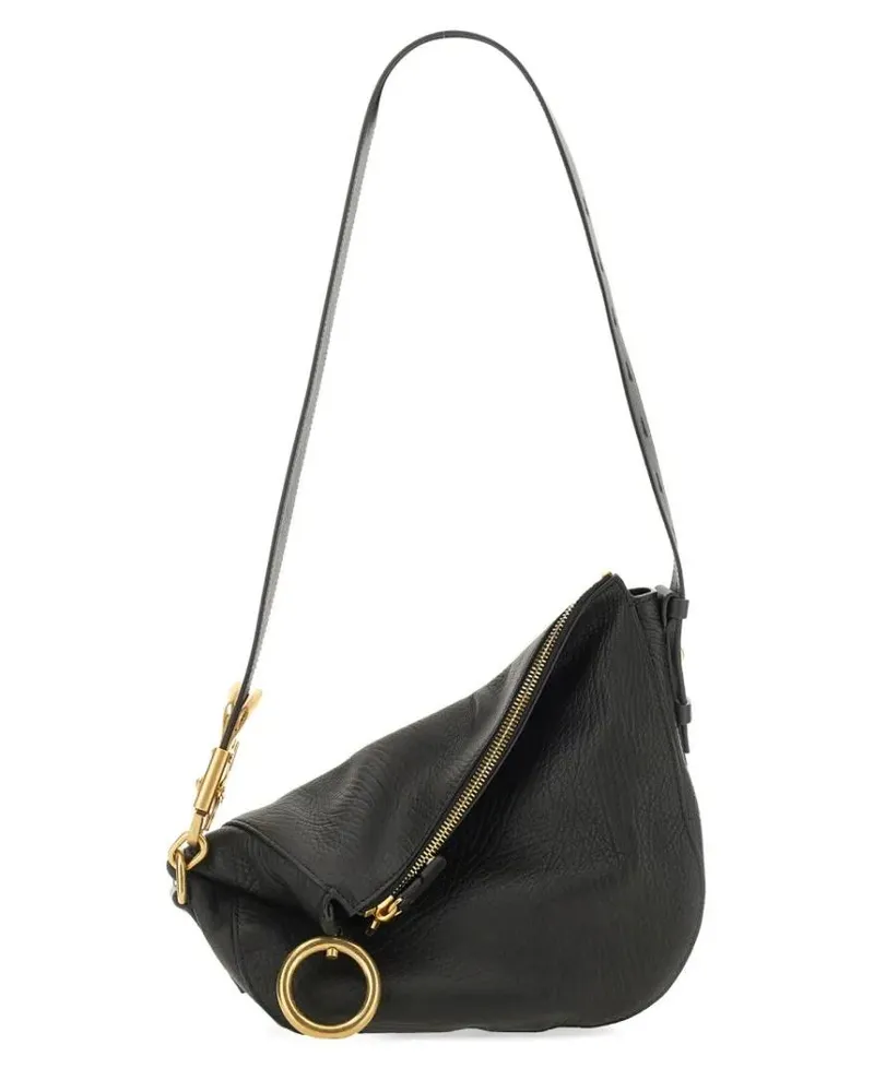 Burberry Hobo Bags Knight Small Bag schwarz Schwarz