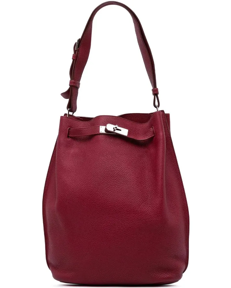Hermès Hobo Bags 2011 Clemence So Kelly 22 rot Rot