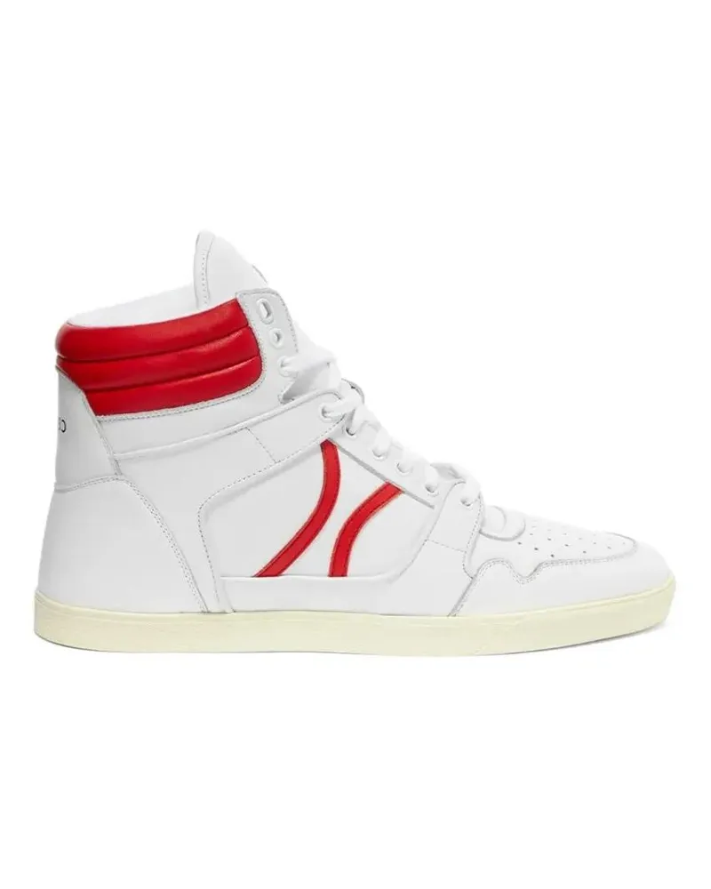 Celine Low-Top Sneaker Break Mid Leather Sneakers weiß Weiß