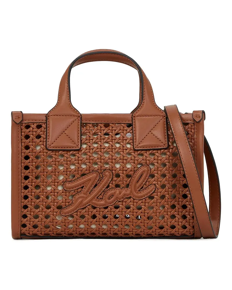 Karl Lagerfeld Shopper K/SKUARE KLEINE TOTE-BAG braun Braun