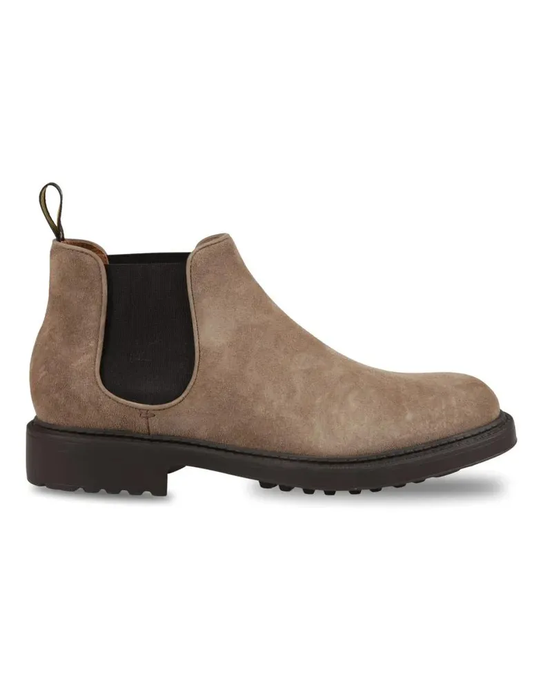 Doucal´s Stiefel Beatles-Style Ankle Boots With Clean Finish braun Braun