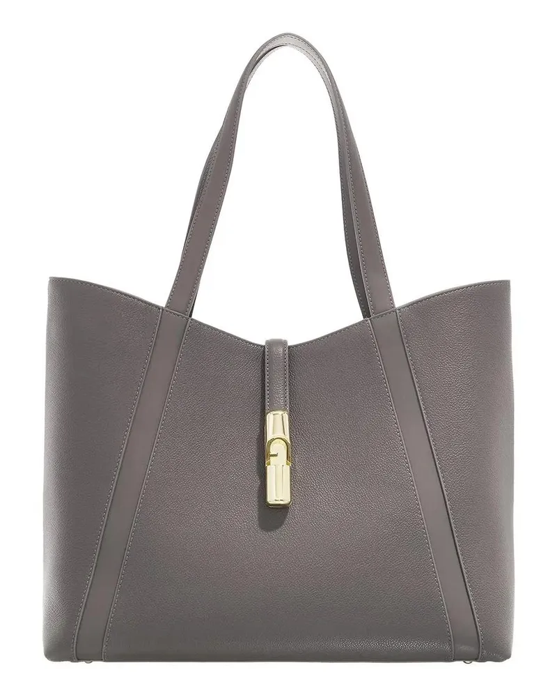 Furla Shopper & Totes  Goccia L Tote grau Grau