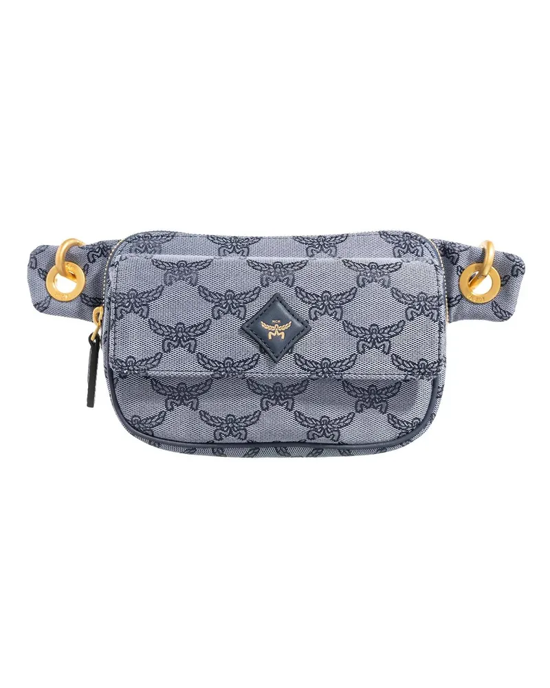 MCM Bauchtaschen Himmel Fbr Belt Bag Small Blau