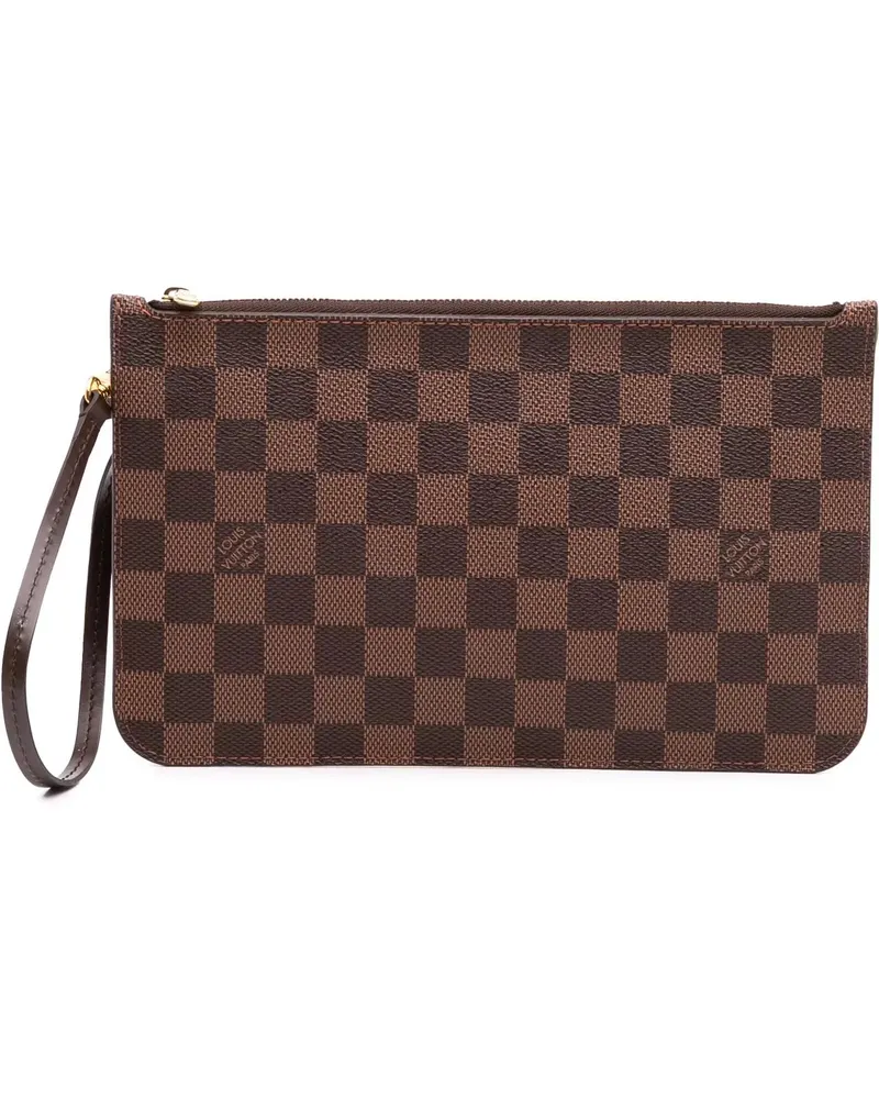 Louis Vuitton Kosmetiktaschen Damier Ebene Neverfull Pochette braun Braun