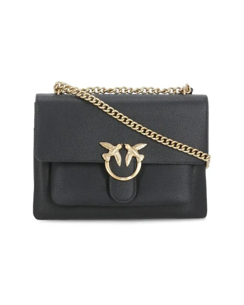 Pinko Crossbody Bags Love Soft Big schwarz Schwarz