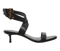 Sandaletten mit Absatz Irene Kitten Sandal schwarz