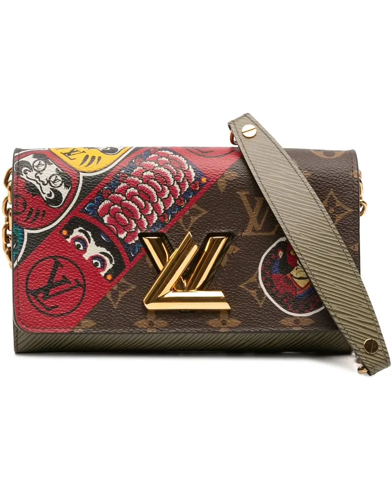 Louis Vuitton Hobo Bags Kansai Yamamoto Monogram and Epi Kabuki Twist Wall braun Braun