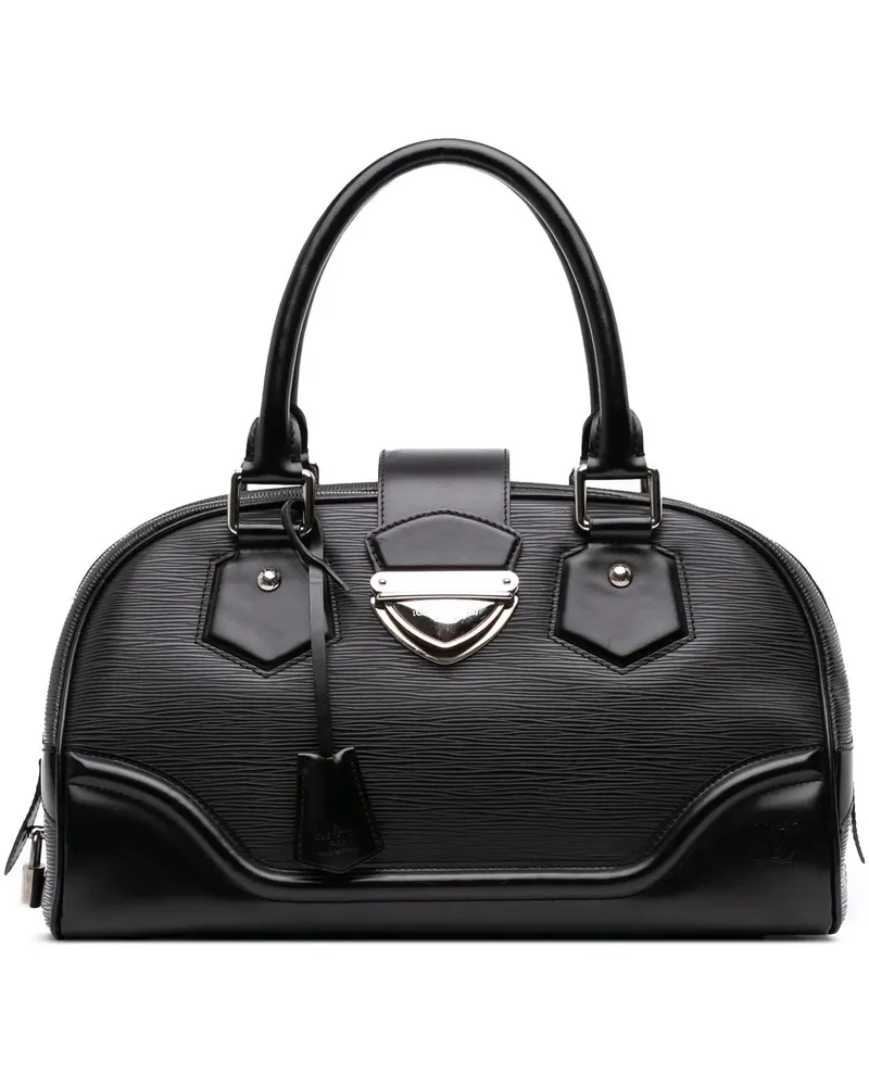 Louis Vuitton Crossbody Bags Epi Bowling Montaigne GM schwarz Schwarz