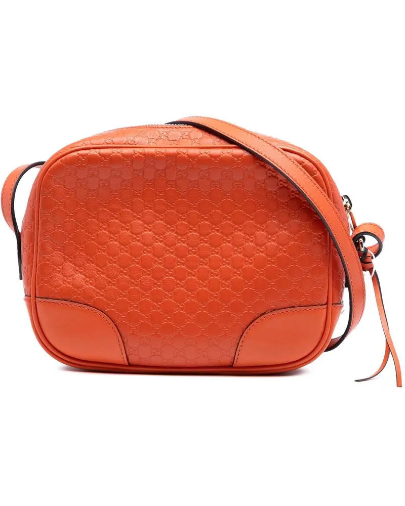 Gucci Hobo Bags Microssima Bree Crossbody orange Orange