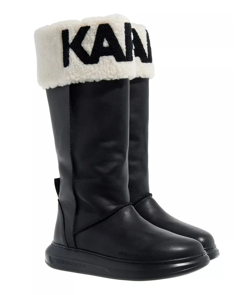 Karl Lagerfeld Stiefel & Boots Kapri Kosi Karl Logo Hi Boot schwarz Schwarz