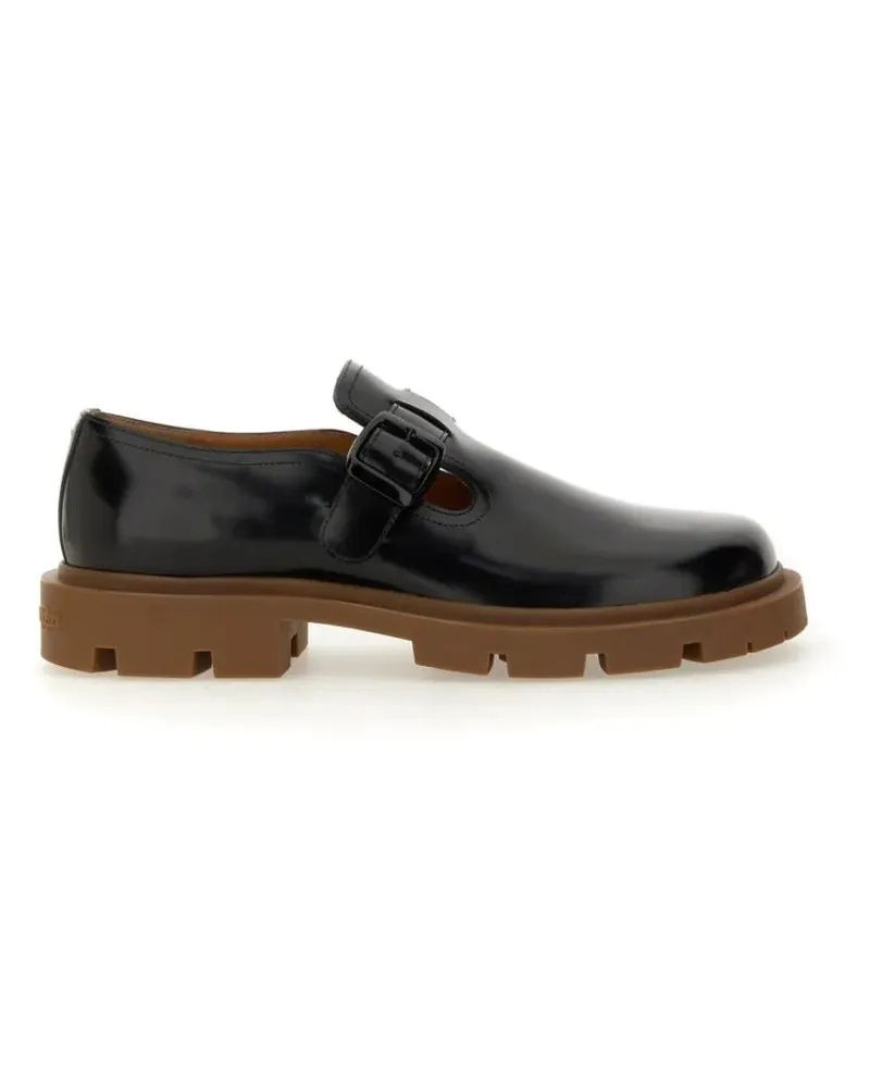 Maison Margiela Loafer Leather Monk. schwarz Schwarz