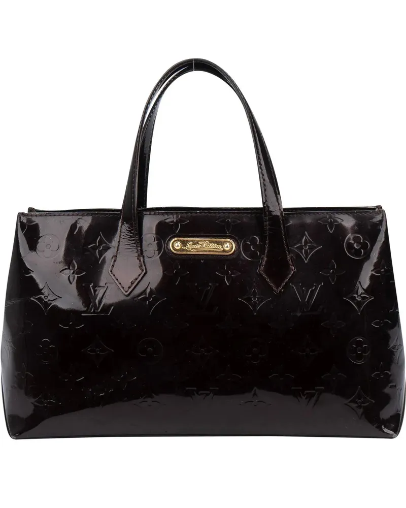 Louis Vuitton Crossbody Bags  Vernis Monogram Wilshire Handbag bunt Bunt
