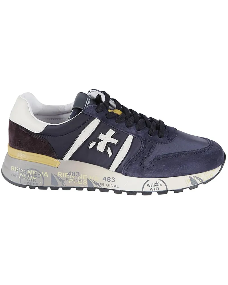 Premiata Low-Top Sneaker Lander Sneakers Blue blau Blau