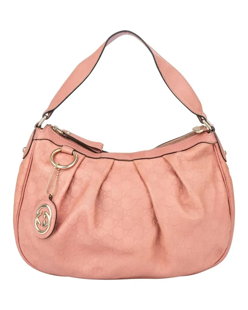 Gucci Crossbody Bags  GG Leather Monogram Sukey Hobo Bag bunt Bunt