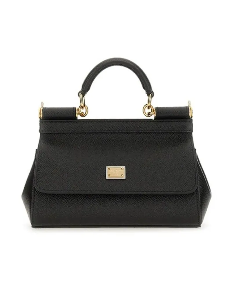 Dolce & Gabbana Hobo Bags "Sicily" Small Bag schwarz Schwarz