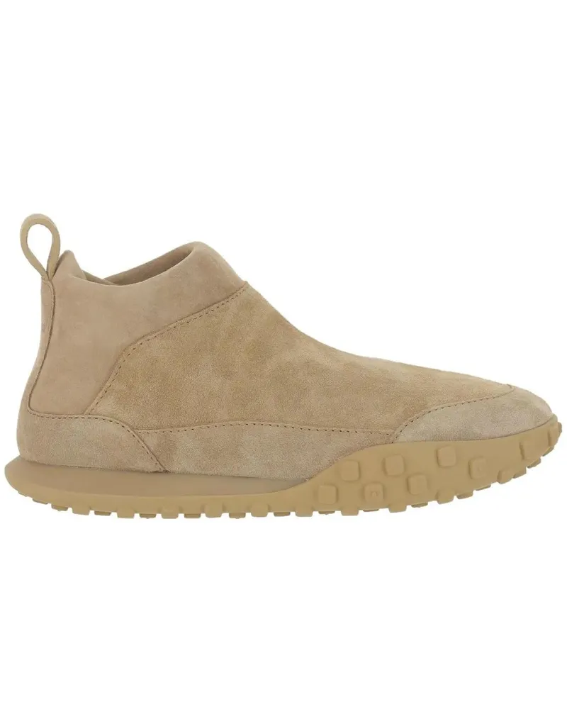 Jil Sander Low-Top Sneaker Suede Leather Sneakers beige Beige