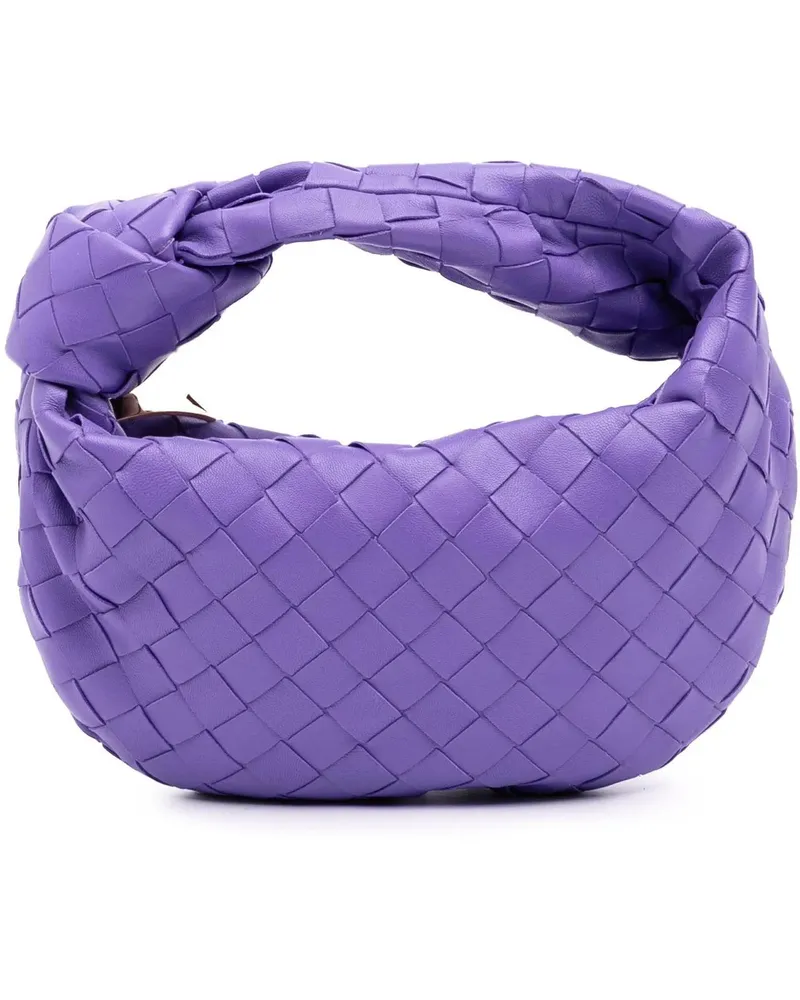 Bottega Veneta Hobo Bags Mini Nappa Intrecciato Jodie orange Orange