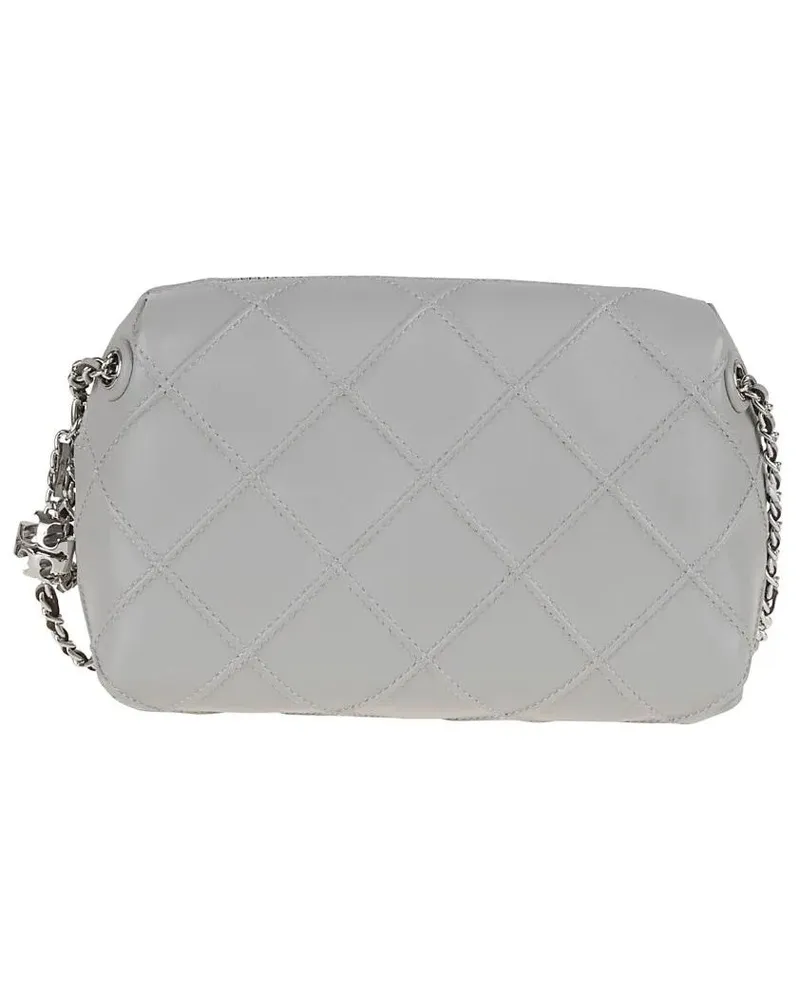Tory Burch Hobo Bags Fleming Small Crossbody Bag grau Grau
