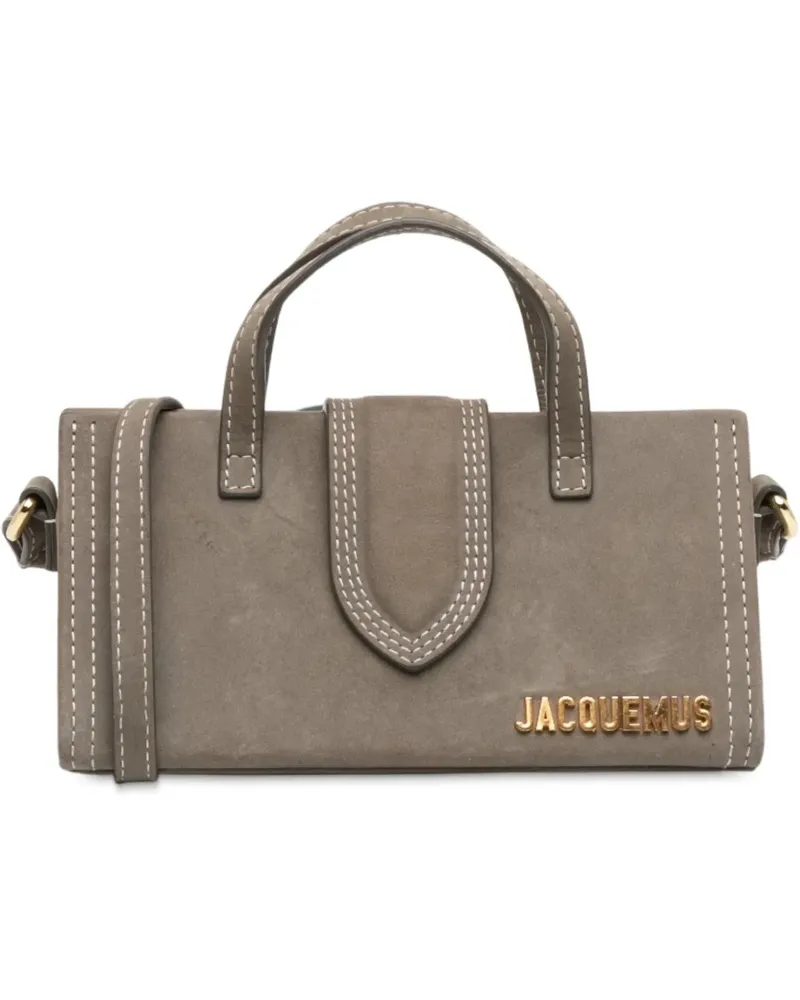 Jacquemus Hobo Bags Suede Le Porte Lunettes Bag braun Braun