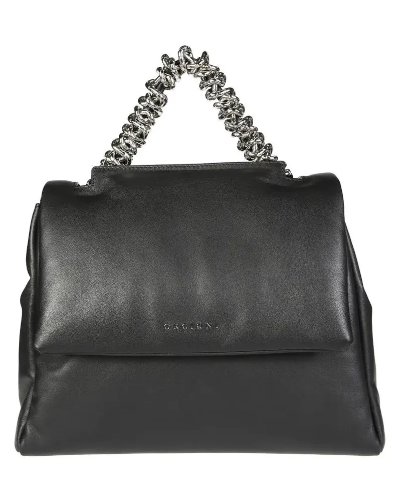 Orciani Hobo Bags Swabian Map M Bag schwarz Schwarz