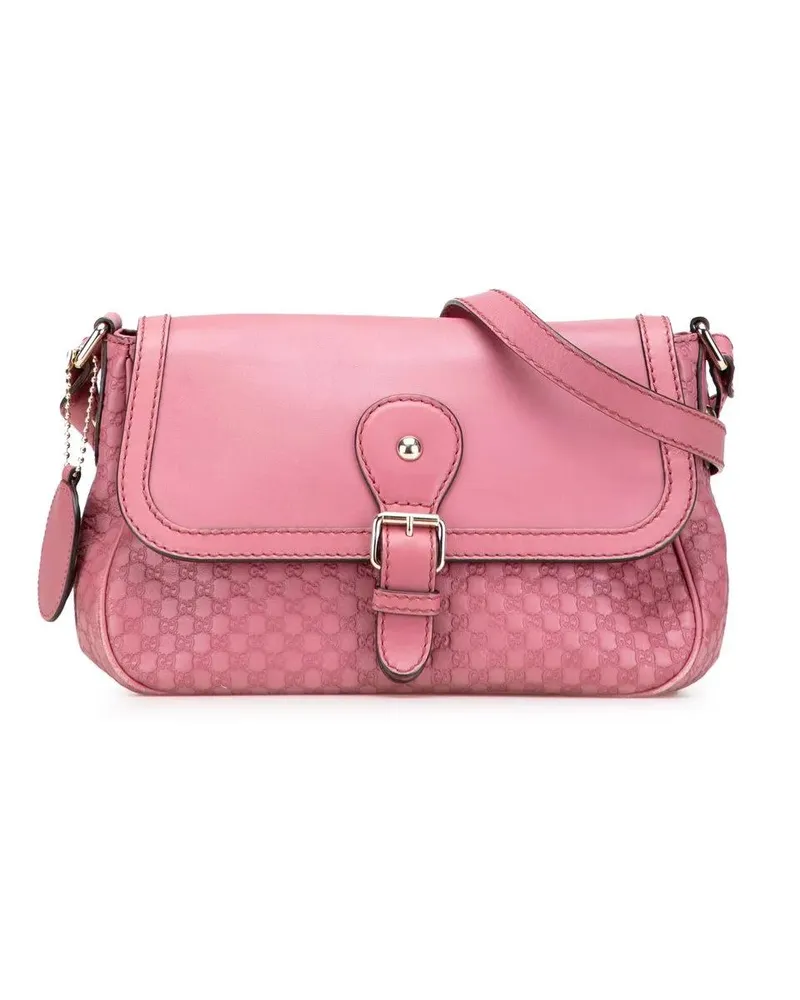 Gucci Hobo Bags Microssima Sukey Crossbody rosa Gold