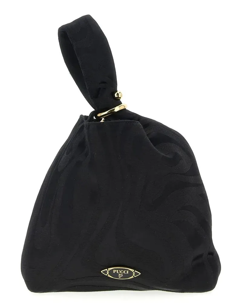 Emilio Pucci Clutches 'Emilio' Clutch schwarz Schwarz