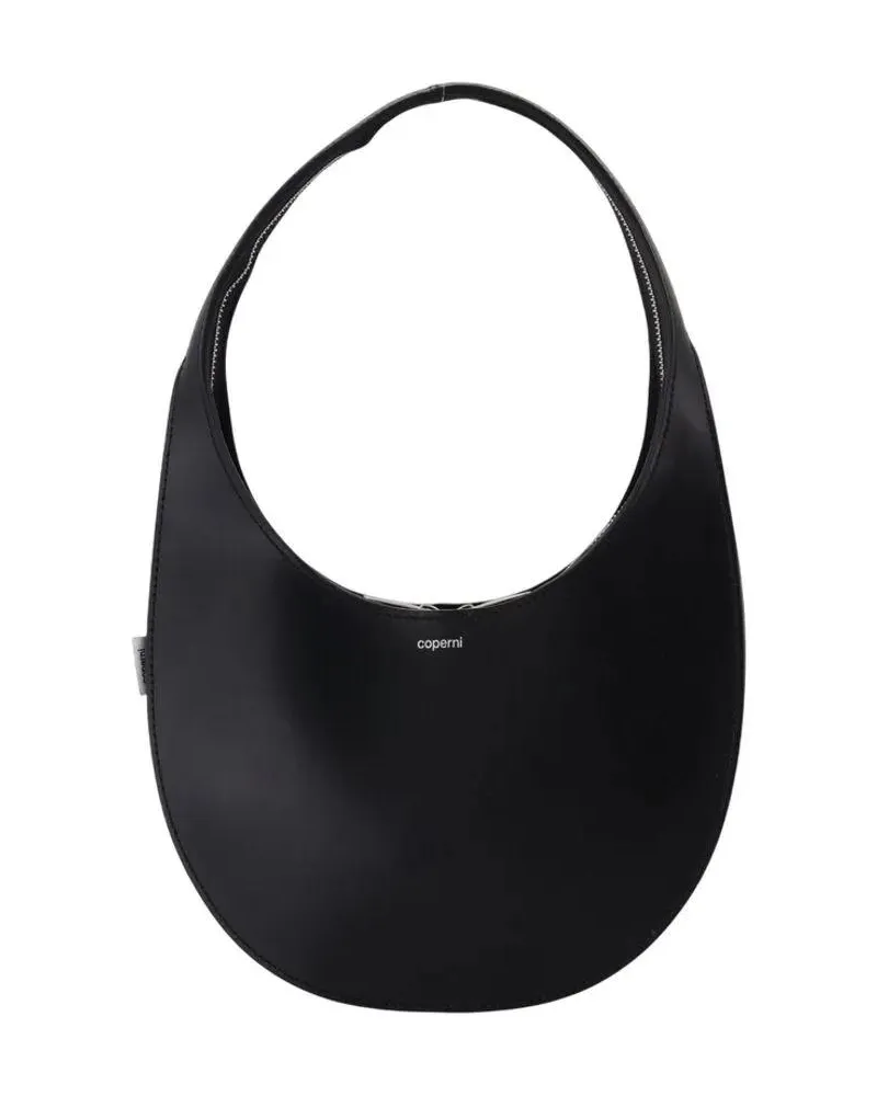 COPERNI Hobo Bags Double Gusset Swipe Bag - Leather - Black schwarz Schwarz