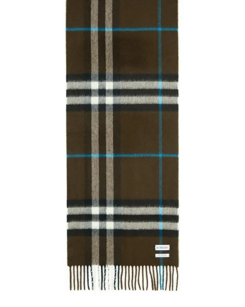 Burberry Tücher & Schals 'Mu Giant' Brown Cashmere Scarf Braun