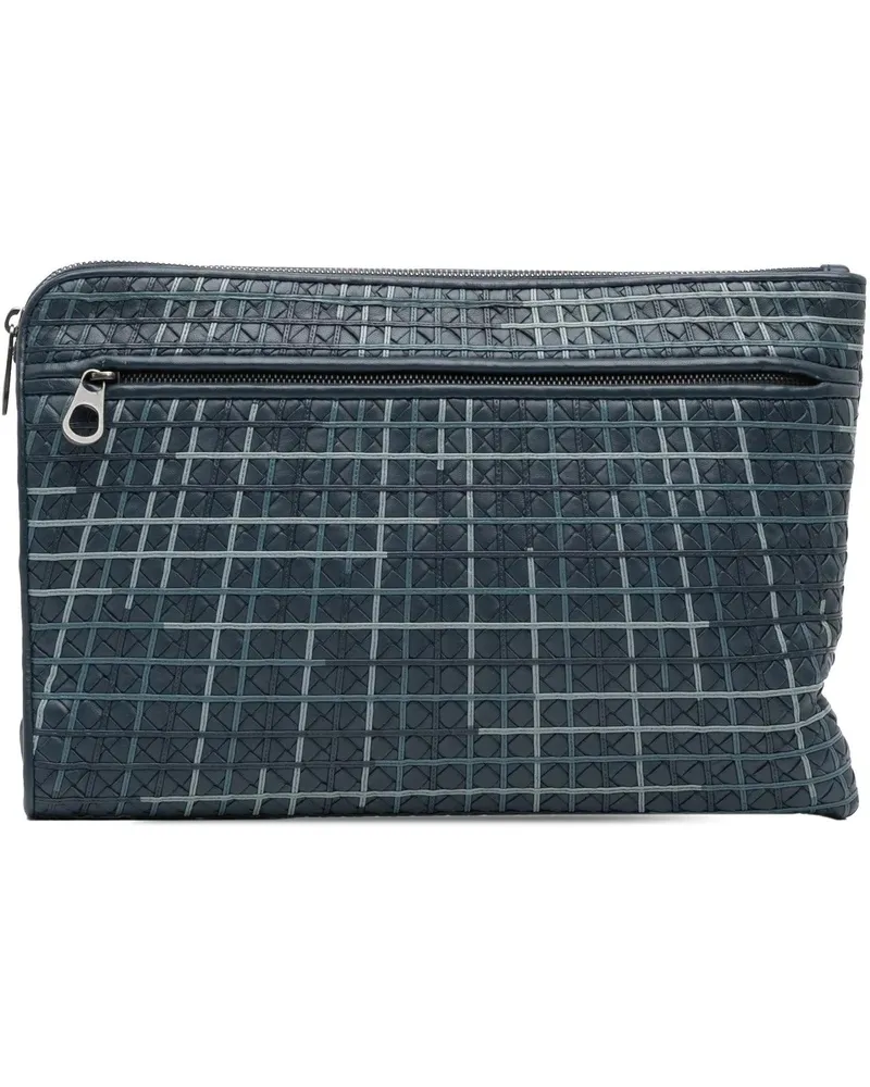 Bottega Veneta Clutches Nappa Intrecciato Metropolis Clutch blau Blau