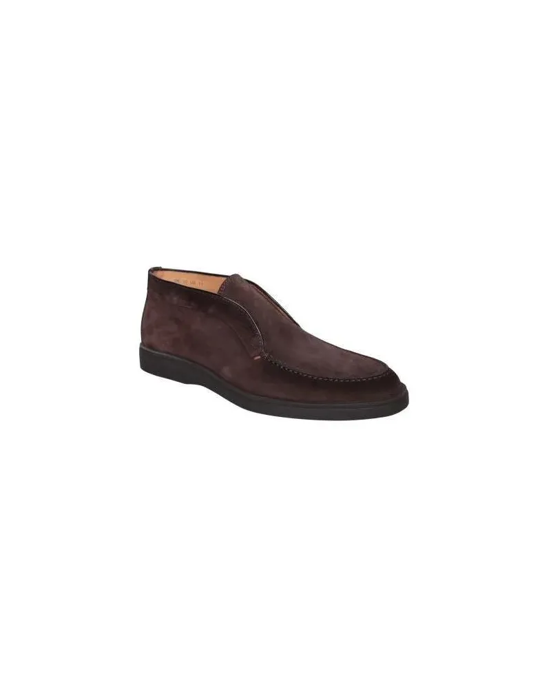 Santoni Stiefel Tonal Sole Ankle Boots braun Braun