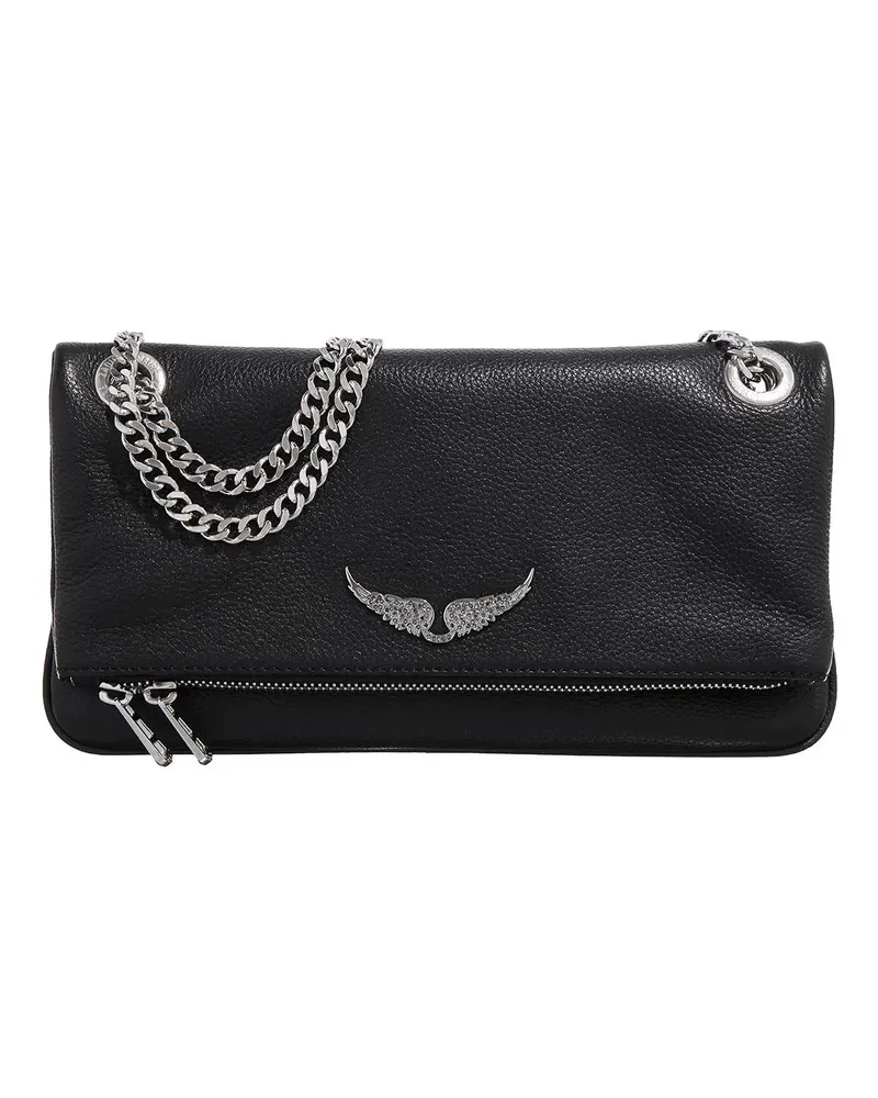 Zadig & Voltaire Crossbody Bags Rock Ii Grained Leather schwarz Schwarz