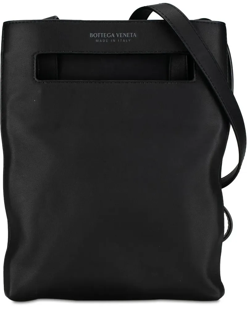 Bottega Veneta Hobo Bags 2012-2023 The Slot Crossbody schwarz Schwarz