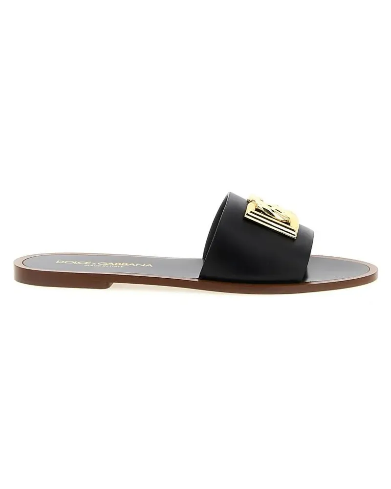 Dolce & Gabbana Sandalen Dg Sandals schwarz Schwarz