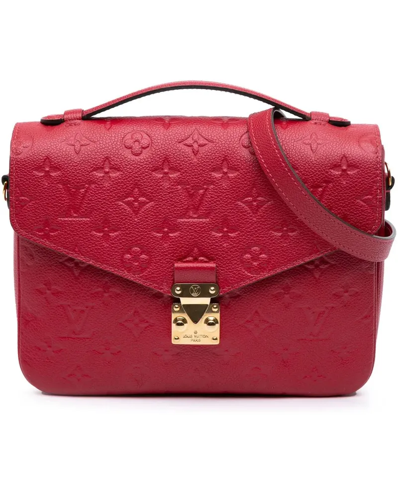 Louis Vuitton Hobo Bags 2019 Monogram Empreinte Pochette Metis rot Rot