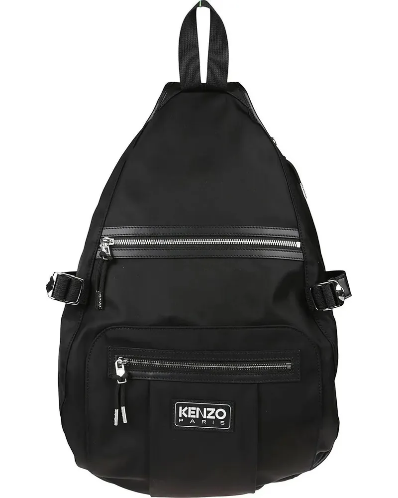 Kenzo Businesstaschen & Reisegepäck One Shoulder Backpack Black schwarz Schwarz