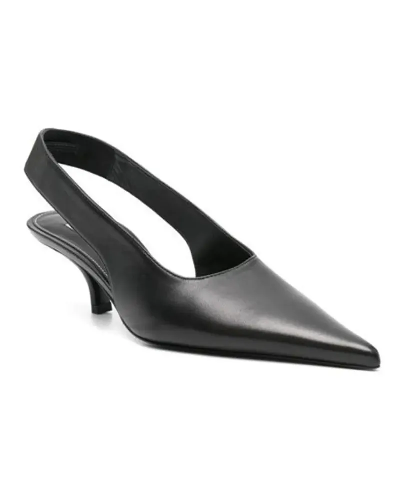 Totême Hohe Schuhe Classic Leather Slingbacks grau Grau