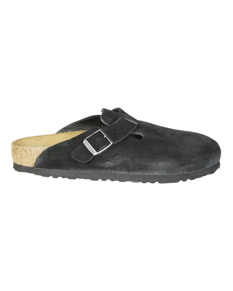 Birkenstock Sandalen Boston Slippers grau Grau