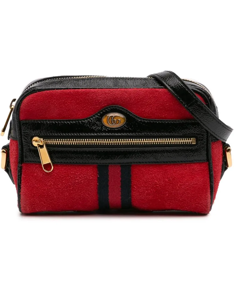 Gucci Hobo Bags Mini Suede Ophidia Crossbody rot Rot