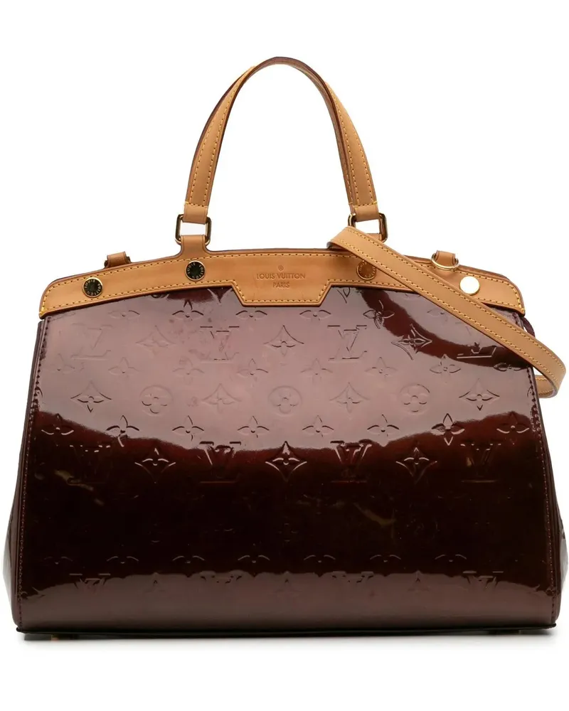 Louis Vuitton Hobo Bags Monogram Vernis Brea MM rot Rot