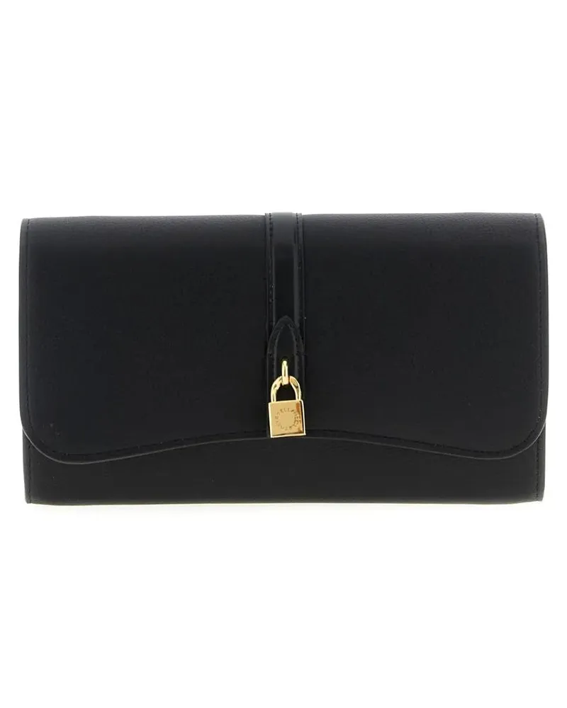 Stella McCartney Portemonnaie 'Ryder' Wallet On Chain schwarz Schwarz