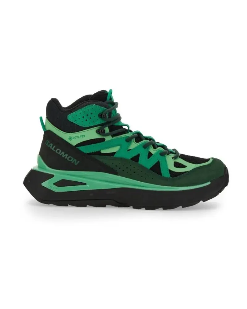 Salomon Low-Top Sneaker Odyssey Elmt Mid Gore-Tex grün Grün