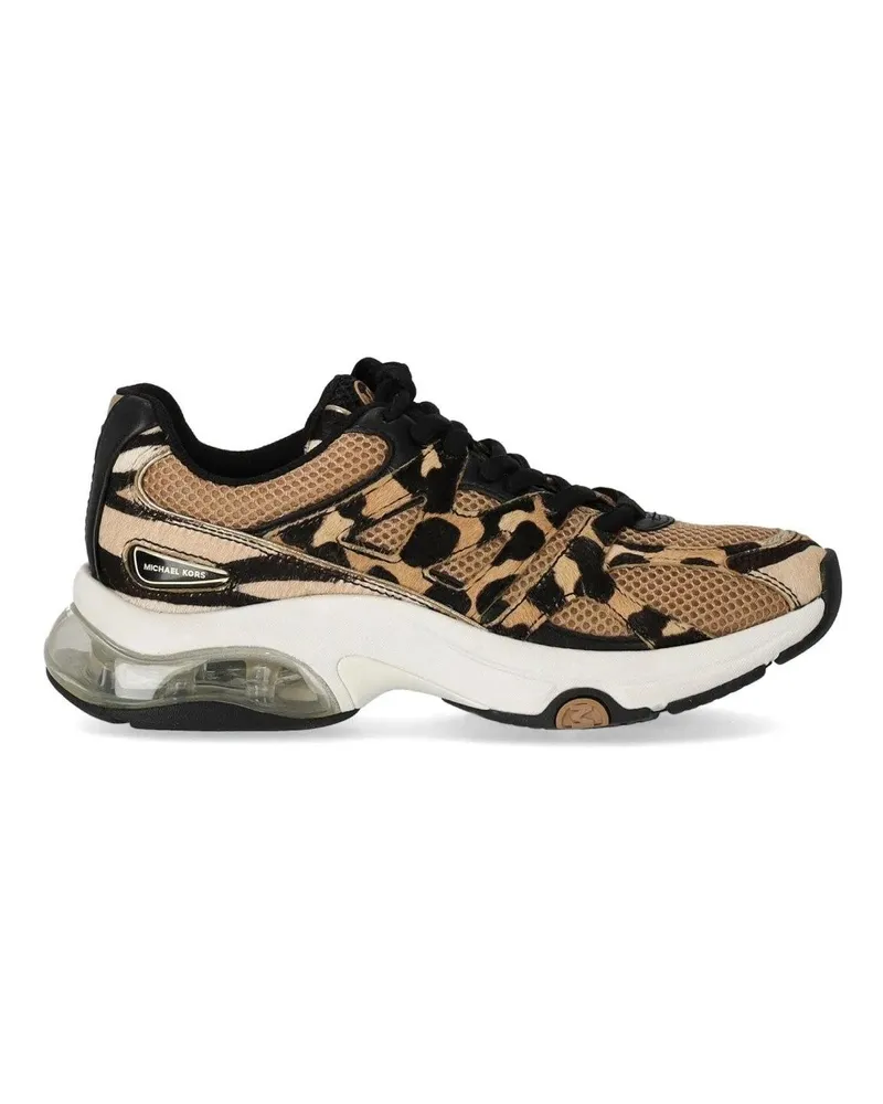 Michael Kors Low-Top Sneaker Kit Trainer Extreme Animalier Sneaker beige Beige