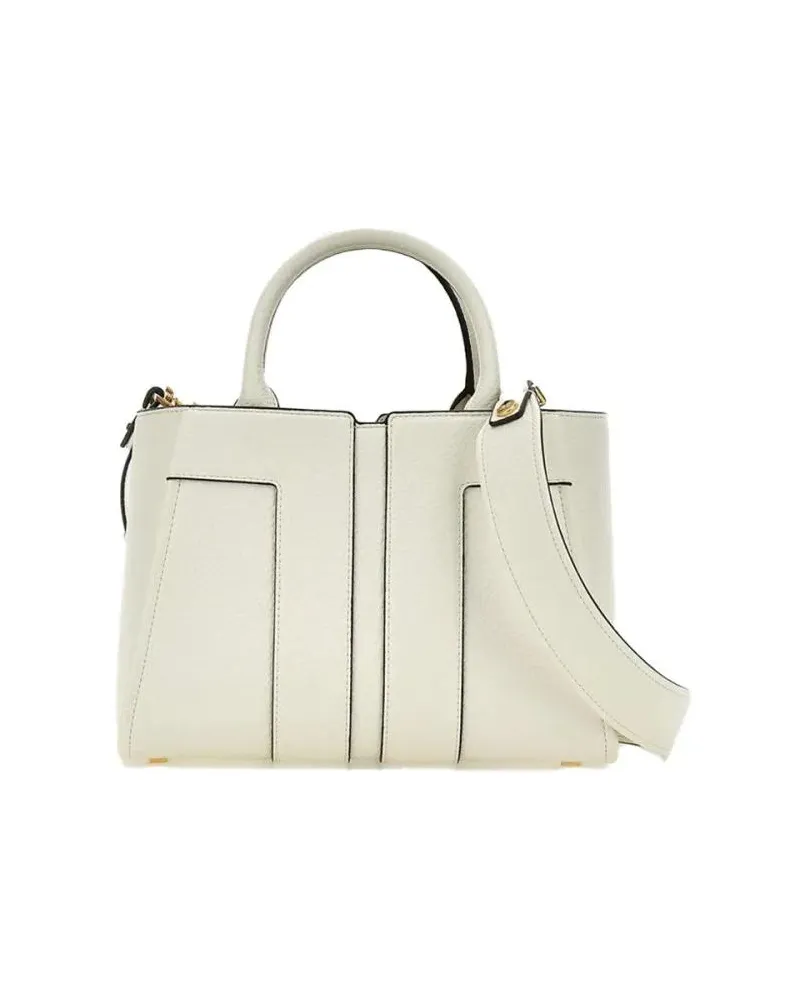 Elisabetta Franchi Crossbody Bags Structured Sky Handbag beige Beige