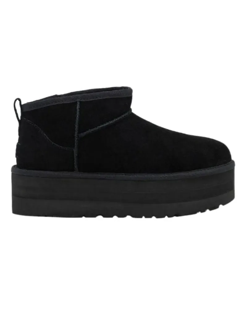 UGG Stiefel Dames Ultra Mini Platform Zwart schwarz Schwarz